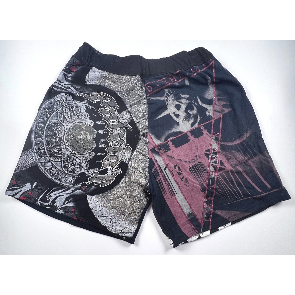 Handmade Shorts Mens M Black Grey Ska Streetwear Warren Lotas - Picture 2 of 11